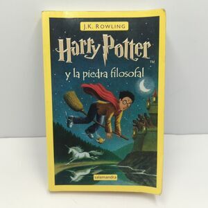 Harry Potter y la Piedra Filosofal by J.K. Rowling Spanish Paperback Edition